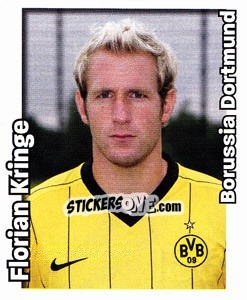Sticker Florian Kringe - German Football Bundesliga 2008-2009 - Panini