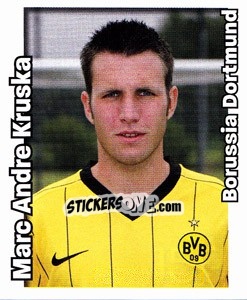 Sticker Marc Andre Kruska - German Football Bundesliga 2008-2009 - Panini