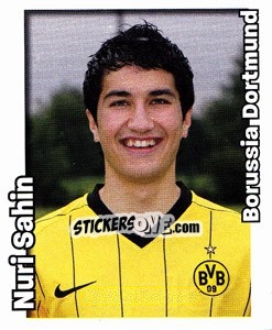 Cromo Nuri Sahin - German Football Bundesliga 2008-2009 - Panini