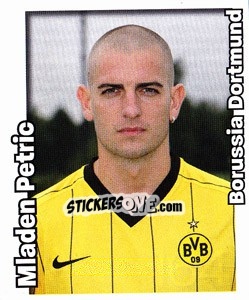 Sticker Mladen Petric - German Football Bundesliga 2008-2009 - Panini