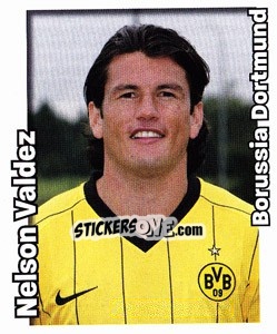 Sticker Nelson Valdez - German Football Bundesliga 2008-2009 - Panini