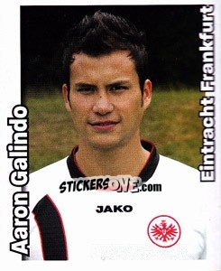 Cromo Aaron Galindo - German Football Bundesliga 2008-2009 - Panini