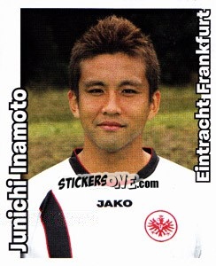 Sticker Junichi Inamoto - German Football Bundesliga 2008-2009 n. 184 - Panini