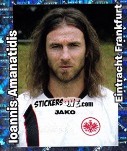 Sticker Ioannis Amanatidis - German Football Bundesliga 2008-2009 - Panini