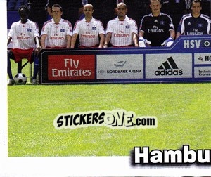 Sticker Team Sticker - German Football Bundesliga 2008-2009 n. 197 - Panini