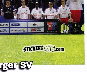 Sticker Team Sticker - German Football Bundesliga 2008-2009 n. 198 - Panini