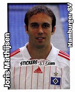 Sticker Joris Mathijsen - German Football Bundesliga 2008-2009 - Panini