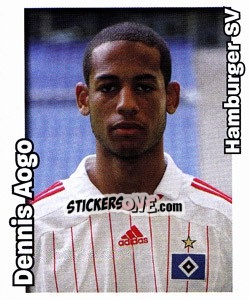 Sticker Dennis Aogo - German Football Bundesliga 2008-2009 - Panini