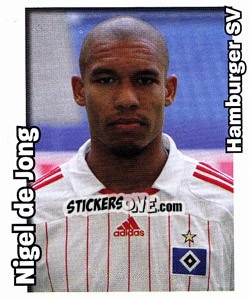 Sticker Nigel de Jong - German Football Bundesliga 2008-2009 n. 212 - Panini