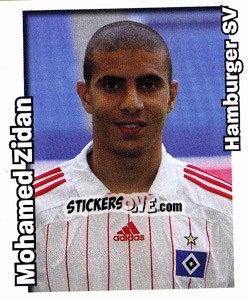 Sticker Mohamed Zidan - German Football Bundesliga 2008-2009 - Panini