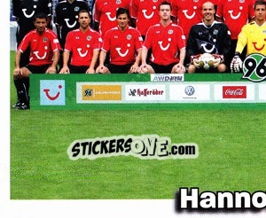 Sticker Team Sticker - German Football Bundesliga 2008-2009 - Panini