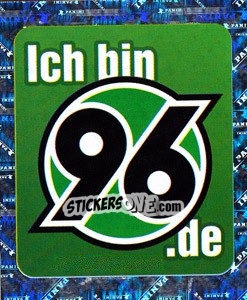 Sticker Ich bin 96.de - German Football Bundesliga 2008-2009 n. 227 - Panini