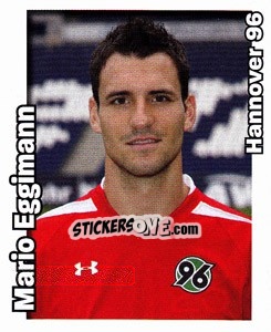 Sticker Mario Eggimann - German Football Bundesliga 2008-2009 - Panini