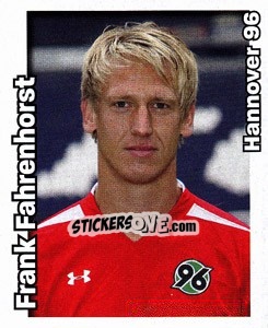 Sticker Frank Fahrenhorst - German Football Bundesliga 2008-2009 - Panini
