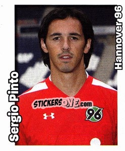 Sticker Sergio Pinto - German Football Bundesliga 2008-2009 - Panini