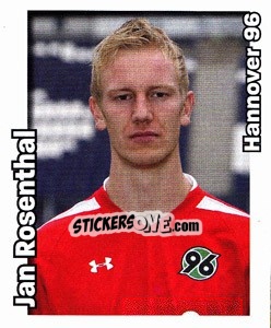 Sticker Jan Rosenthal - German Football Bundesliga 2008-2009 - Panini