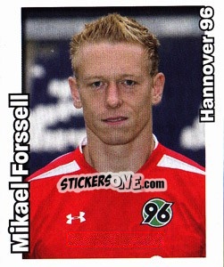 Cromo Mikael Forssell - German Football Bundesliga 2008-2009 - Panini