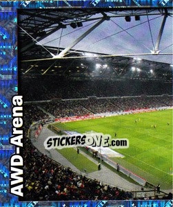 Sticker Stadion - AWD-Arena - German Football Bundesliga 2008-2009 - Panini