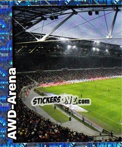 Sticker Stadion - AWD-Arena - German Football Bundesliga 2008-2009 n. 247 - Panini