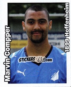 Sticker Marvin Compper - German Football Bundesliga 2008-2009 - Panini