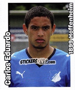 Sticker Carlos Eduardo - German Football Bundesliga 2008-2009 n. 261 - Panini