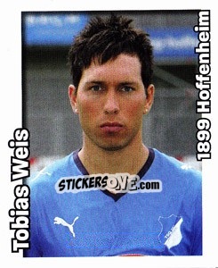 Sticker Tobias Weis - German Football Bundesliga 2008-2009 - Panini