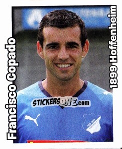 Sticker Francisco Copado - German Football Bundesliga 2008-2009 - Panini
