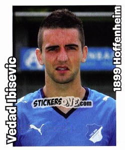 Cromo Vedad Ibisevic - German Football Bundesliga 2008-2009 - Panini