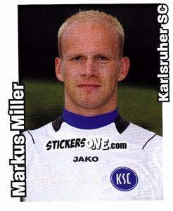 Sticker Markus Miller - German Football Bundesliga 2008-2009 - Panini