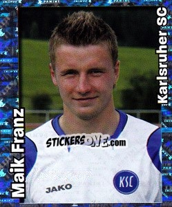Sticker Maik Franz - German Football Bundesliga 2008-2009 - Panini