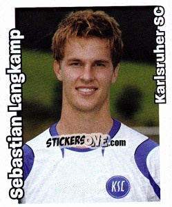 Sticker Sebastian Langkamp - German Football Bundesliga 2008-2009 - Panini