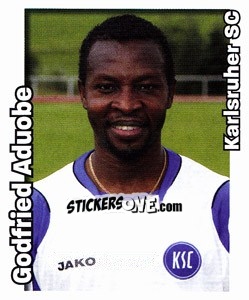 Cromo Godfried Aduobe - German Football Bundesliga 2008-2009 - Panini