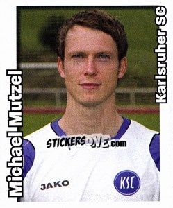 Sticker Michael Mutzel - German Football Bundesliga 2008-2009 - Panini