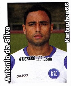 Sticker Antonio da Silva - German Football Bundesliga 2008-2009 - Panini