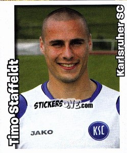 Cromo Timo Staffeldt - German Football Bundesliga 2008-2009 - Panini
