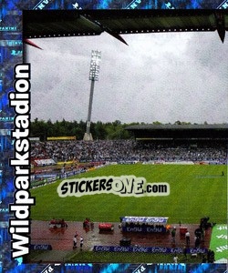 Sticker Stadion - Wildparkstadion - German Football Bundesliga 2008-2009 n. 301 - Panini