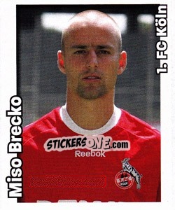 Sticker Miso Brecko - German Football Bundesliga 2008-2009 - Panini