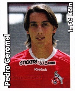 Sticker Pedro Geromel - German Football Bundesliga 2008-2009 - Panini