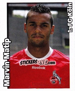 Sticker Marvin Matip - German Football Bundesliga 2008-2009 n. 313 - Panini