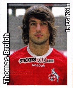 Sticker Thomas Broich - German Football Bundesliga 2008-2009 - Panini