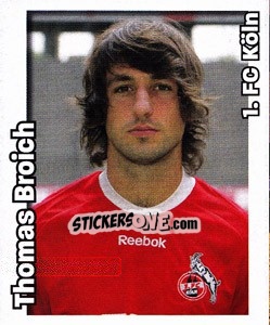 Sticker Thomas Broich - German Football Bundesliga 2008-2009 n. 319 - Panini