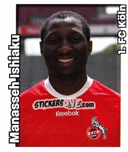 Sticker Manasseh Ishiaku - German Football Bundesliga 2008-2009 - Panini