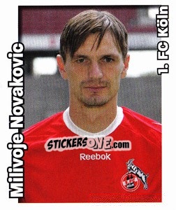 Sticker Milivoje Novakovic - German Football Bundesliga 2008-2009 n. 324 - Panini