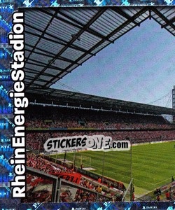 Sticker Stadion - RheinEnergieStadion - German Football Bundesliga 2008-2009 n. 328 - Panini