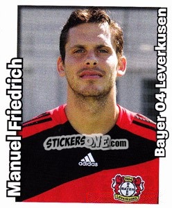 Cromo Manuel Friedrich - German Football Bundesliga 2008-2009 - Panini