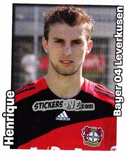 Sticker Henrique - German Football Bundesliga 2008-2009 - Panini