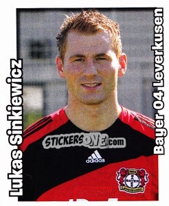 Figurina Lukas Sinkiewicz - German Football Bundesliga 2008-2009 - Panini