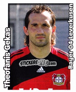 Sticker Theofanis Gekas - German Football Bundesliga 2008-2009 - Panini