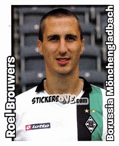 Sticker Roel Brouwers - German Football Bundesliga 2008-2009 - Panini
