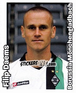 Sticker Filip Daems - German Football Bundesliga 2008-2009 - Panini